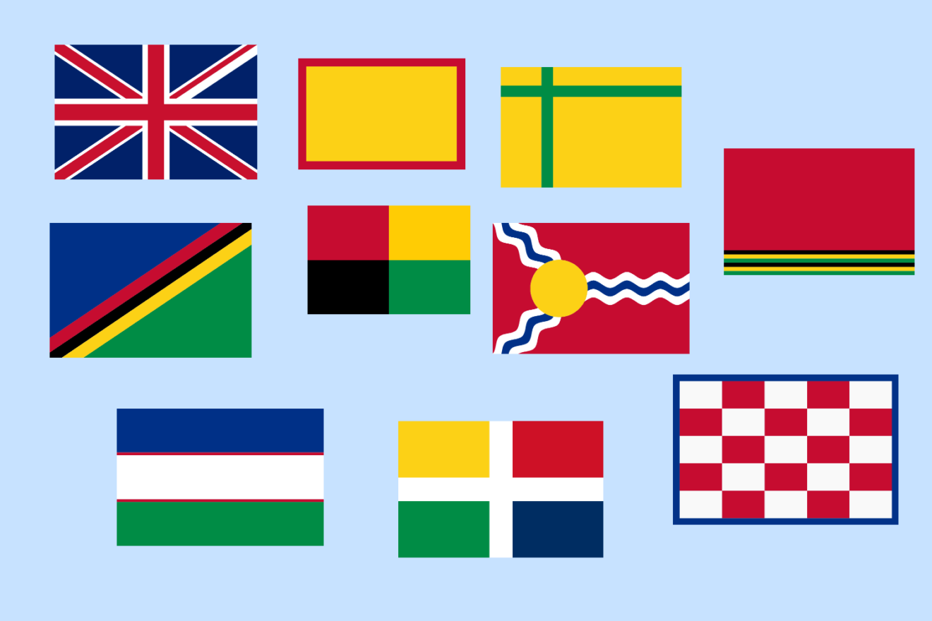 Ten New Flag Backgrounds - Flag Creator