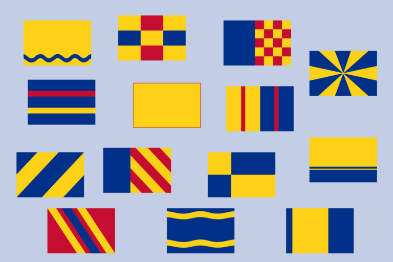 14 New Flags Inspired by Subdivisions of Poland