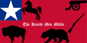 Hearty Men Milita Flag