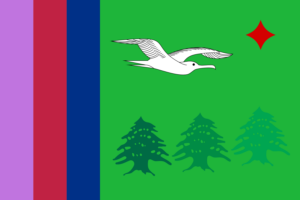 Peaceful Fjords Flag No2