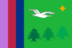 Peaceful Fjords Flag No3