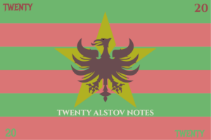 TWENTY ATLSTOV NOTES