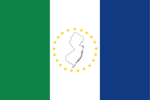 The new flag of New Jersey