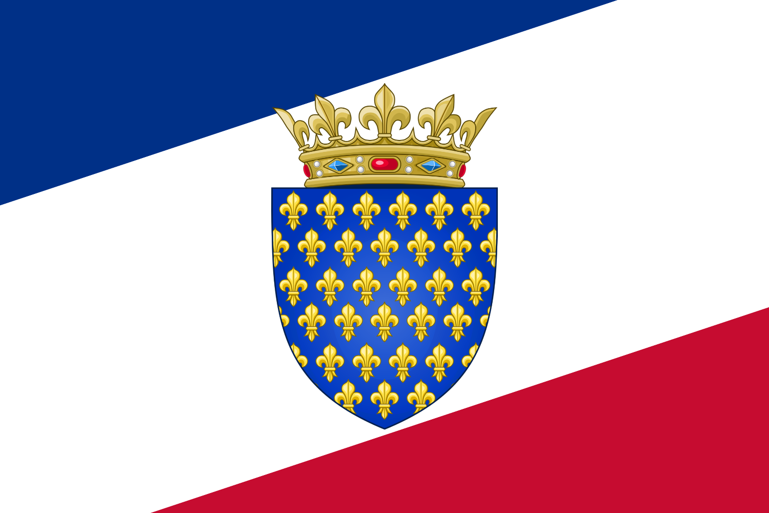 french-flag old coa new style flag - Flag Creator