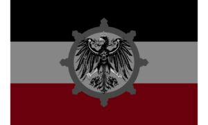 Zivile Flagge des Ehernen Kaiserreiches II