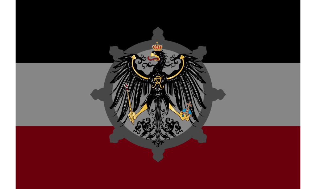 Zivile Flagge des ehernen Kaiserreiches