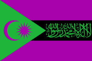 Alysha mosque flag