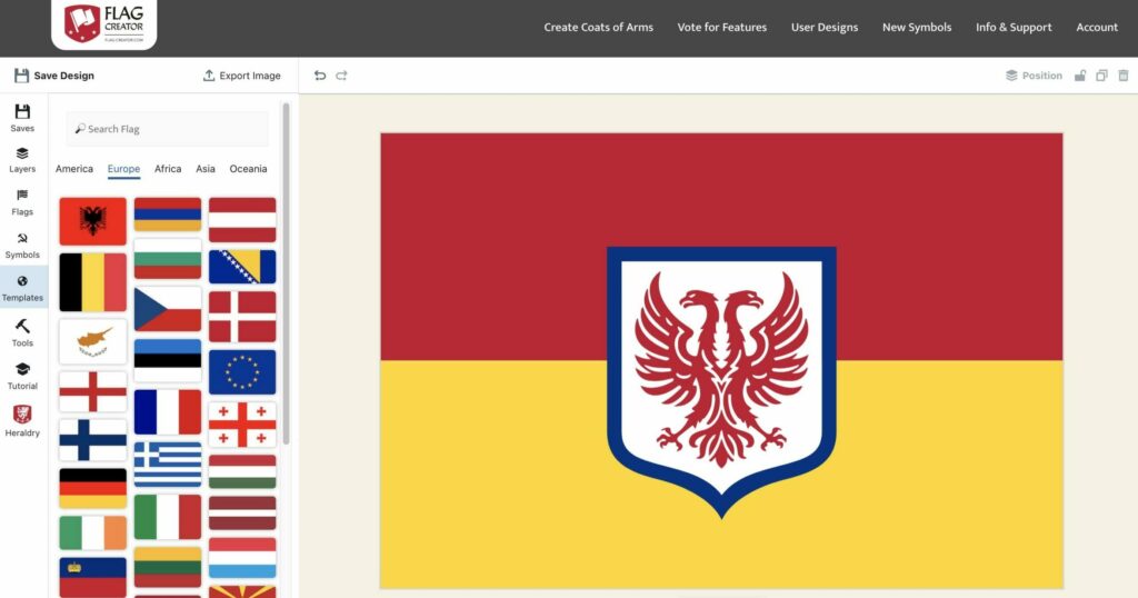 Haz tu propia bandera con nuestro generador de banderas gratuito - Flag  Creator