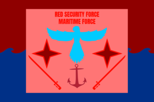 United Spix Corporation Red Security Force Maritime Force logo