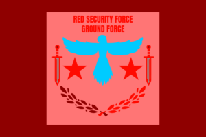 United Spix Corporation Red Security Force Ground Force logo