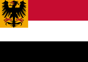 flag of the federal state of upper Germany (1915-1881)