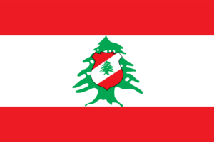 Lebanon with Coat of Arms
