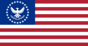 Flag of the Nationalist Federation of America (East America)