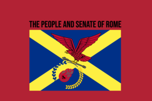 The People and Senate of Rome Flag