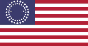 The flag of The United Federal States of America