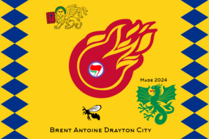 Brent Antoine Drayton City Flag