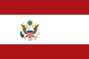 US flag in the style of Spain