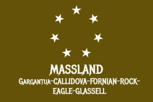 Massland flag, 1889AD (Rebellion Flag)