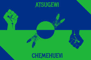 Atsugewi-Chemehuevi Indigenous Republic of Massland flag, 2132