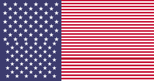 Mega American flag