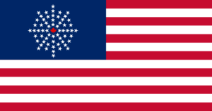 60 stars USA Flag