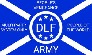 Democratic Liberation Force Army and War Flag