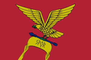 SPQR Flag Flag