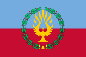 Flag of the Second Republic of Lorelia