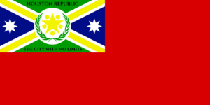 Houston Republic civil ensign