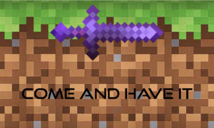 COME AND HAVE IT (Minecraft PVP flag new version)