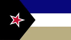 this flag has sand colour
