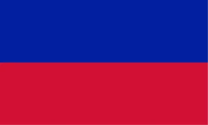 Old flag for Haiti