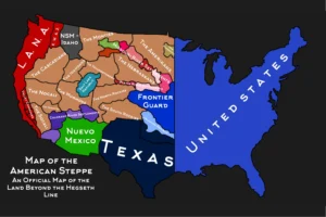 Map of the American Steppe