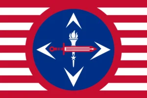 USA flag concept