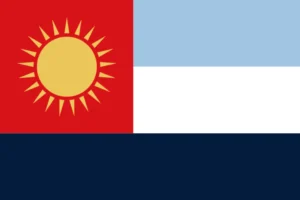 Chachian flag in style of Chile