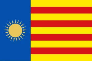 Senyera with sun