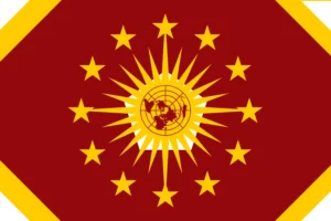 The flag of The Greater Union of Eurasia