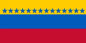 WAR FLAG OF VENEZUELA