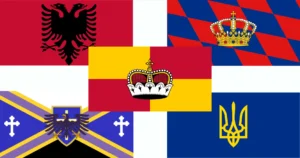 The Western Table Flag