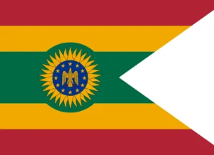 War Ensign and Naval Jack.