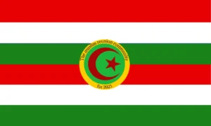 The Muslim reunion community flag, A National patriot Community Flag