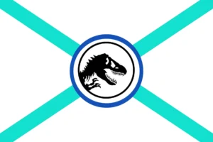 A Jurassic World freedom Flag, A National patriot community flag group