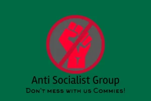 the Anti Socialist Group, A National patriot community flag group