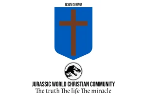 Jurassic World Christian community flag, National patriot community