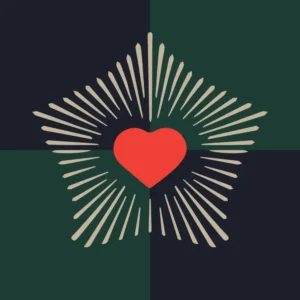 Hearts of Pine Flag