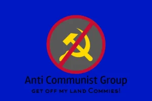the Anti Communist Group, A National patriot community flag group