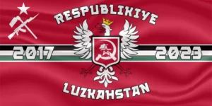 Victory Parade Flag Luzkahstan
