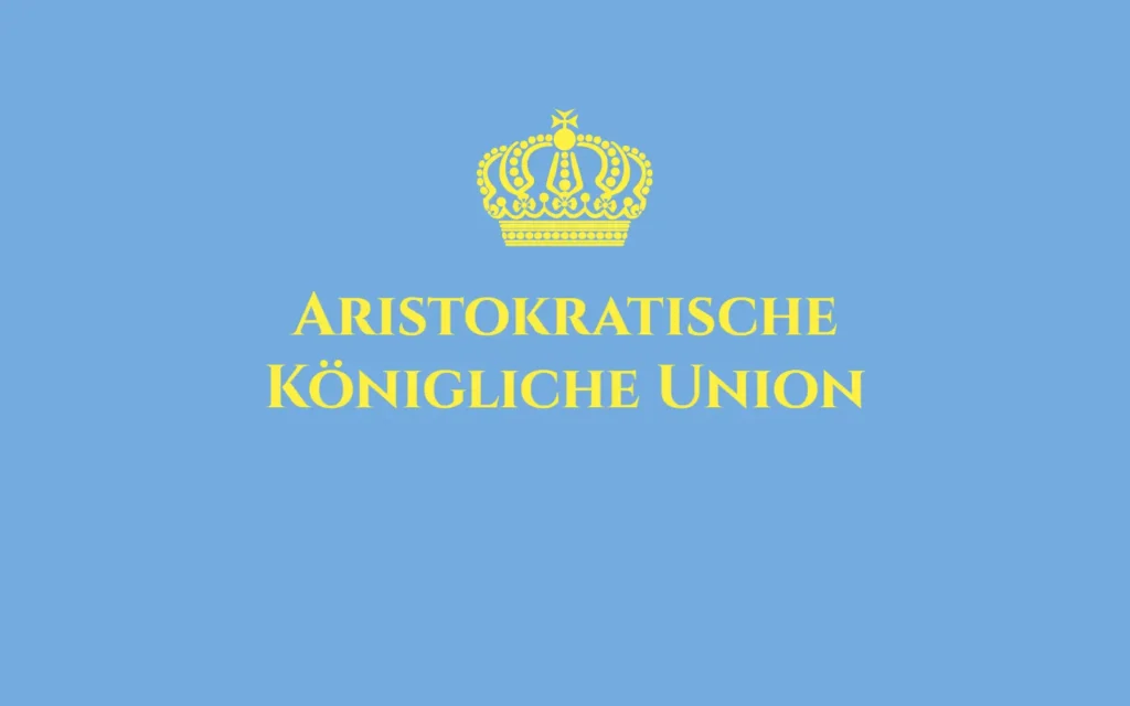 Aristokratische Königliche Union Flagge