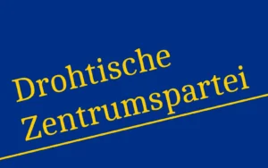 Drohtische Zentrumspartei Flagge