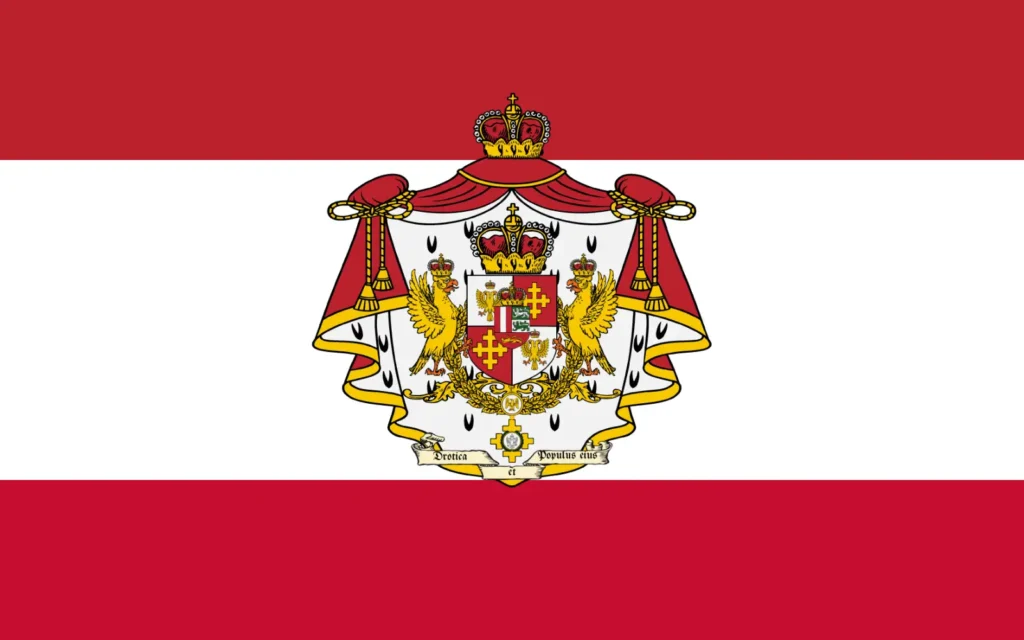 Flagge des Vereinigten Drohtischen Königreiches